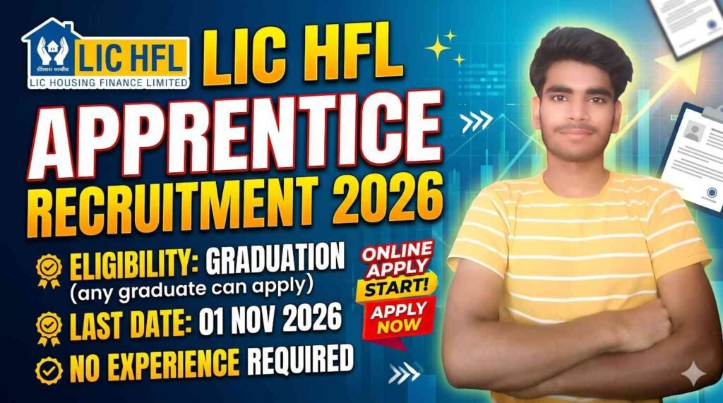 LIC HFL Apprentice Recruitment 2026